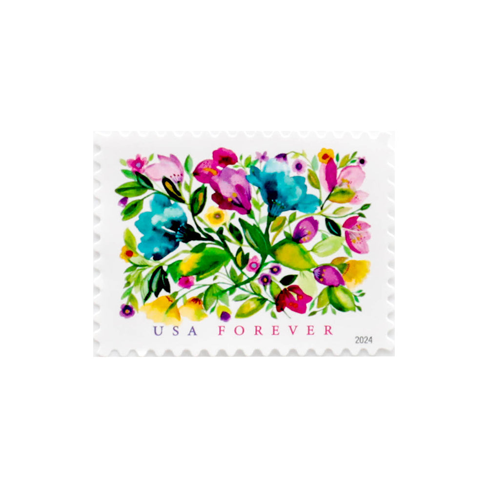 2024 Celebration Blooms Forever First Class Postage Stamps