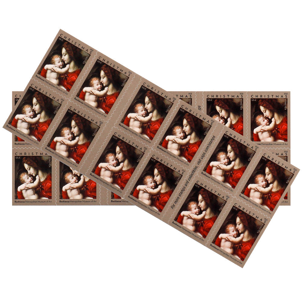 2018 First-Class Forever Stamp - Madonna and Child by Bachiacca