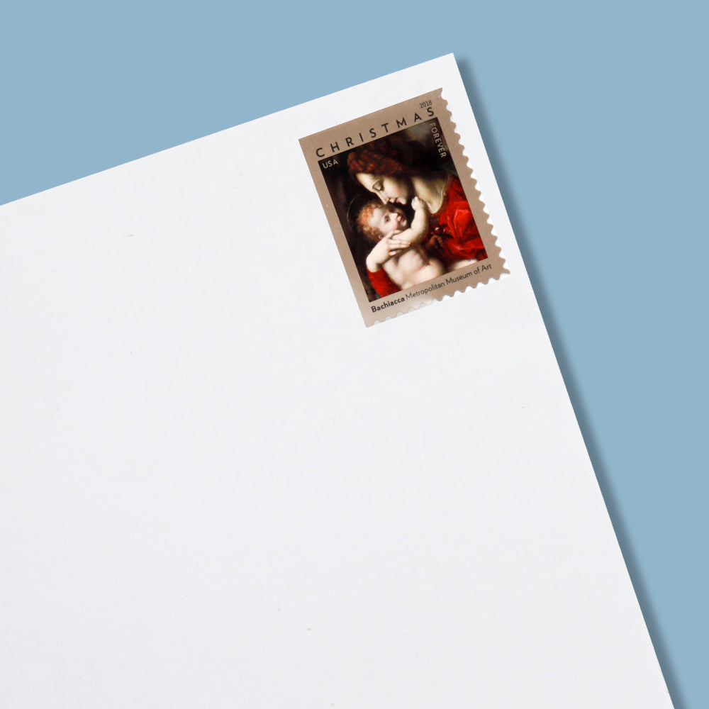 2018 First-Class Forever Stamp - Madonna and Child by Bachiacca